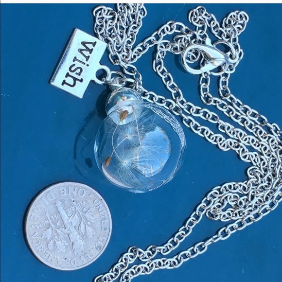 Dandelion “Wish”Necklace - Picture 4 of 6